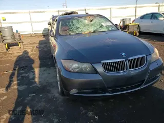2008 BMW 3 Series 335xi with VIN WBAVD53528A010191, listed as a Copart auction lot 46000195 with 110,426 mi miles and Salvage title. Bid and sale history available at DreamBid. Image 10.