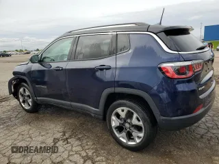 2019 Jeep Compass Limited with VIN 3C4NJDCB1KT767479, listed as a Copart auction lot 57362135 with 74,927 mi miles and Clean title. Bid and sale history available at DreamBid. Image 2.