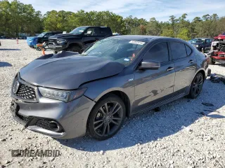 2020 Acura TLX w/A-Spec Pkg with VIN 19UUB1F69LA008949, listed as a Copart auction lot 82822814 with 57,244 mi miles and Non Repairable. Bid and sale history available at carsss.com. Image 1.