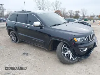2019 Jeep Grand Cherokee Limited X with VIN 1C4RJFBG3KC637211, listed as a IAAI auction lot 40964270 with 41,611 mi miles and . Bid and sale history available at DreamBid. Image 1.