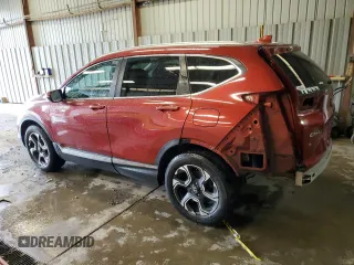2018 Honda CR-V Touring with VIN 5J6RW2H92JL035850, listed as a Copart auction lot 62486175 with 74,612 mi miles and Salvage title. Bid and sale history available at DreamBid. Image 2.