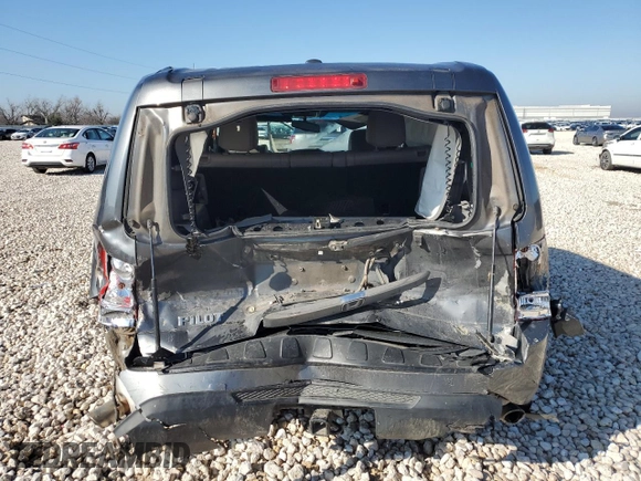 2013 Honda Pilot EX-L with VIN 5FNYF3H58DB028185, listed as a Copart auction lot 46416035 with 191,870 mi miles and Salvage Title. Bid and sale history available at DreamBid. Image 6.