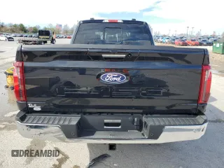 2024 Ford F-150 XLT with VIN 1FTFW3L53RKF29624, listed as a Copart auction lot 50203775 with 2,344 mi miles and Salvage Title. Bid and sale history available at carsss.com. Image 6.