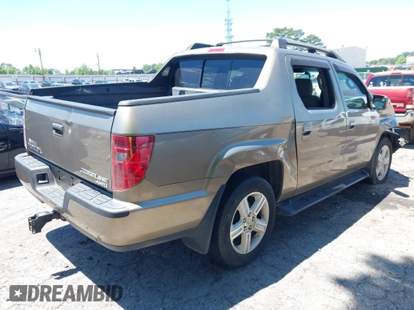 2011 Honda Ridgeline RTL with VIN 5FPYK1F57BB452321, listed as a IAAI auction lot 42306915 with Not provided miles and . Bid and sale history available at DreamBid. Image 4.