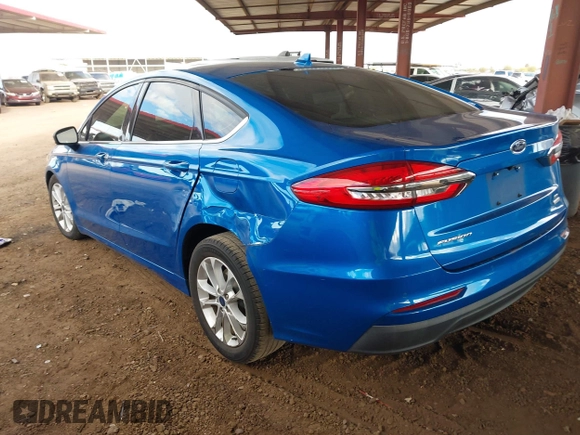 2020 Ford Fusion SE with VIN 3FA6P0HD3LR149333, listed as a IAAI auction lot 41773671 with 31,325 mi miles. Bid and sale history available at carsss.com. Image 3.