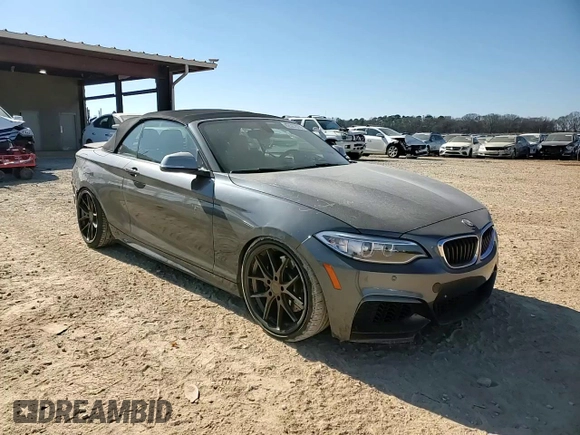 2016 BMW 2 Series M235i with VIN WBA1M1C53GV394612, listed as a Copart auction lot 42527815 with 60,630 mi miles and Salvage Title. Bid and sale history available at carsss.com. Image 14.