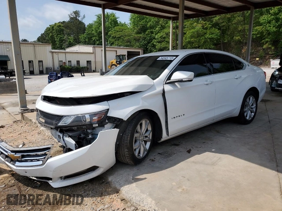 2018 Chevrolet Impala LT with VIN 1G1105SA8JU135527, listed as a Copart auction lot 54045715 with 214,599 mi miles and Clean Title. Bid and sale history available at DreamBid. Image 1.