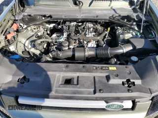 2023 Land Rover Defender S with VIN SALEJ6EX2P2121454, listed as a Copart auction lot 85629244 with 32,155 mi miles and Salvage title. Bid and sale history available at DreamBid. Image 12.