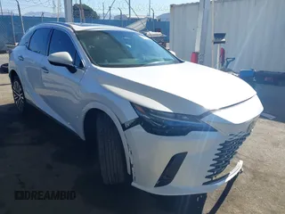 2024 Lexus RX 350 z VIN 2T2BAMBA0RC028513, wystawiony jako IAAI lot #42217962 z przebiegiem 10 740 mil mil oraz . Historia ofert i sprzedaży dostępna na DreamBid. Obrazek 1.