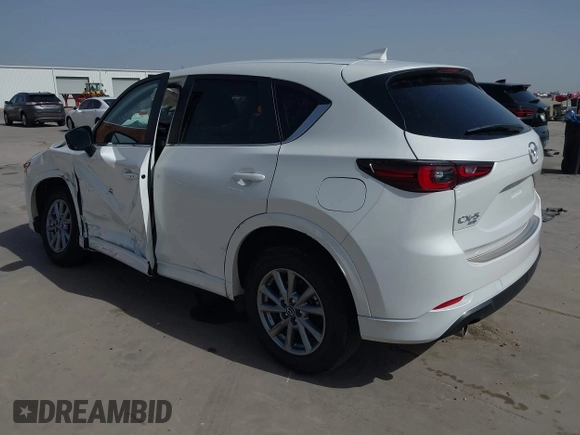 2025 Mazda CX-5 2.5 S Preferred Package with VIN JM3KFBCL3S0590178, listed as a IAAI auction lot 41798294 with 3,264 mi miles. Bid and sale history available at carsss.com. Image 3.