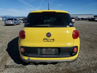 2014 FIAT 500L Trekking with VIN ZFBCFADH2EZ003778, listed as a Copart auction lot 46071835 with 71,665 mi miles and Salvage Title. Bid and sale history available at DreamBid. Image 6.
