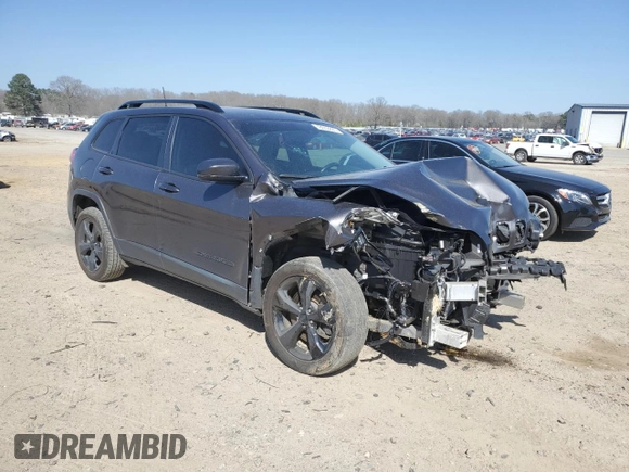 2021 Jeep Cherokee Altitude with VIN 1C4PJLLB7MD173555, listed as a Copart auction lot 48653825 with 70,198 mi miles and Salvage Title. Bid and sale history available at carsss.com. Image 4.