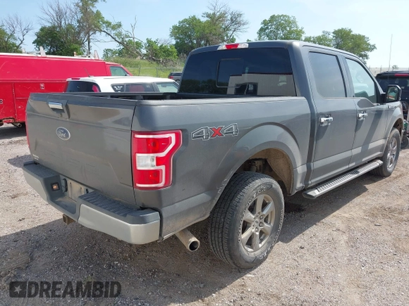 2020 Ford F-150 XL with VIN 1FTEW1E51LKE63045, listed as a IAAI auction lot 42448422 with 25,763 mi miles and . Bid and sale history available at DreamBid. Image 4.