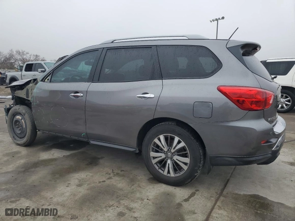 2017 Nissan Pathfinder SV with VIN 5N1DR2MN4HC676319, listed as a Copart auction lot 43793655 with 108,037 mi miles and Salvage Title. Bid and sale history available at carsss.com. Image 2.