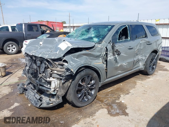 2021 Dodge Durango GT Plus z VIN 1C4RDHDG0MC573390, wystawiony jako IAAI lot #41899514 z przebiegiem 108 819 mil mil oraz . Historia ofert i sprzedaży dostępna na DreamBid. Obrazek 2.