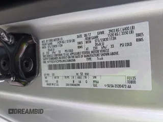 2018 Ford F-150 XL с VIN 1FTEX1CP5JKC08056, выставлен на аукционе IAAI как лот 42511758 с пробегом 97 721 миль миль и . История ставок и продаж доступна на DreamBid. Изображение 9.