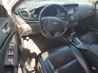 2014 Kia Cadenza Premium with VIN KNALN4D72E5167044, listed as a Copart auction lot 76995534 with 0 mi miles and Non Repairable. Bid and sale history available at carsss.com. Image 8.