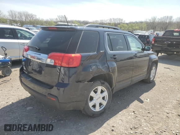 2015 GMC Terrain SLT with VIN 2GKALSEK6F6158543, listed as a Copart auction lot 50837305 with 123,859 mi miles and Salvage Title. Bid and sale history available at carsss.com. Image 3.