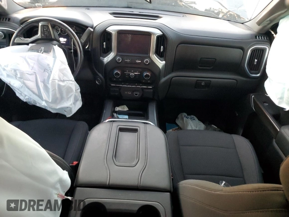 2021 Chevrolet Silverado 1500 RST with VIN 3GCPWDET4MG256652, listed as a Copart auction lot 80659894 with 75,714 mi miles and Salvage Title. Bid and sale history available at DreamBid. Image 8.