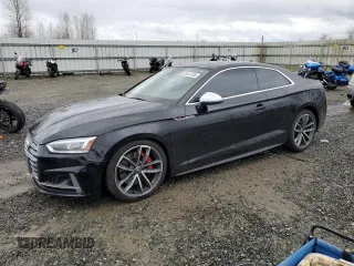 2018 Audi S5 Prestige z VIN WAUR4AF54JA036352, wystawiony jako Copart lot #50414155 z przebiegiem 40 613 mil mil oraz Szkody całkowita. Historia ofert i sprzedaży dostępna na DreamBid. Obrazek 1.