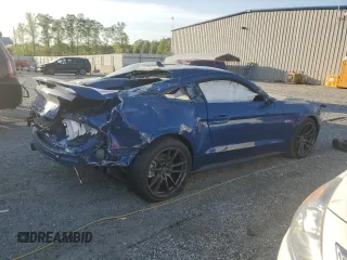 2023 Ford Mustang GT with VIN 1FA6P8CF3P5301871, listed as a Copart auction lot 45412535 with 6,163 mi miles and Salvage Title. Bid and sale history available at DreamBid. Image 3.