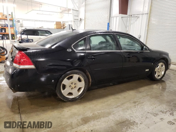 2006 Chevrolet Impala SS with VIN 2G1WD58C769141794, listed as a Copart auction lot 87957155 with 123,034 mi miles and Salvage Title. Bid and sale history available at DreamBid. Image 3.