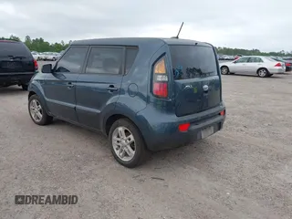 2011 Kia Soul + with VIN KNDJT2A29B7346601, listed as a IAAI auction lot 42128954 with 247,952 mi miles. Bid and sale history available at carsss.com. Image 3.