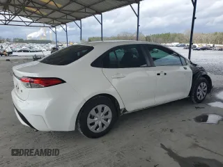 2020 Toyota Corolla L with VIN 5YFDPRAE6LP112520, listed as a Copart auction lot 47951235 with 105,079 mi miles and Salvage Title. Bid and sale history available at carsss.com. Image 3.