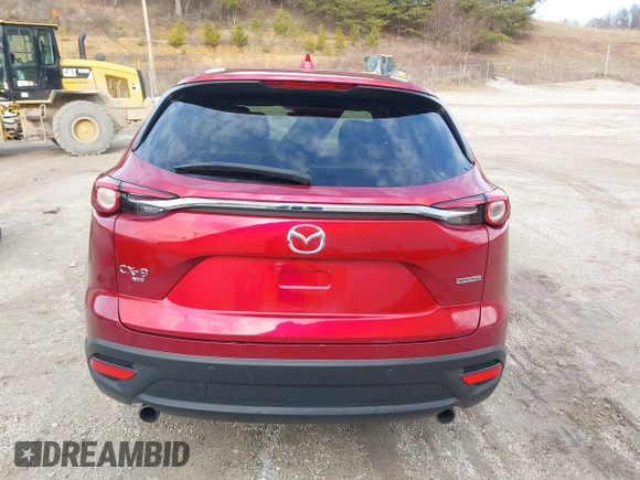 2021 Mazda CX-9 Touring with VIN JM3TCBCY8M0512104, listed as a IAAI auction lot 41579908 with 44,555 mi miles. Bid and sale history available at carsss.com. Image 17.
