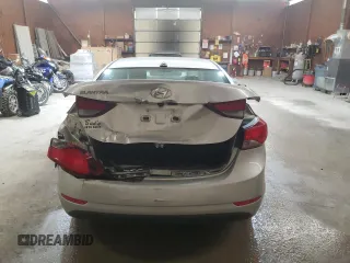 2016 Hyundai Elantra SE with VIN 5NPDH4AE0GH756579, listed as a Copart auction lot 61617915 with 96,396 mi miles and Salvage title. Bid and sale history available at DreamBid. Image 6.