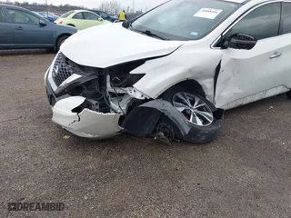 2020 Nissan Murano S with VIN 5N1AZ2AJ4LN154887, listed as a IAAI auction lot 40885300 with 125,735 mi miles. Bid and sale history available at carsss.com. Image 6.