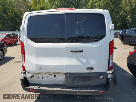 2019 Ford Transit with VIN 1FTYR1ZM5KKA91942, listed as a Copart auction lot 64148395 with 106,099 mi miles and Salvage title. Bid and sale history available at DreamBid. Image 6.