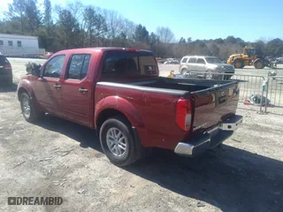 2020 Nissan Frontier SV with VIN 1N6ED0EA6LN708494, listed as a IAAI auction lot 41672851 with 74,782 mi miles. Bid and sale history available at carsss.com. Image 3.