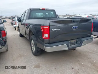 2015 Ford F-150 XL with VIN 1FTEX1CF6FKF02242, listed as a IAAI auction lot 41478528 with 144,197 mi miles. Bid and sale history available at carsss.com. Image 3.