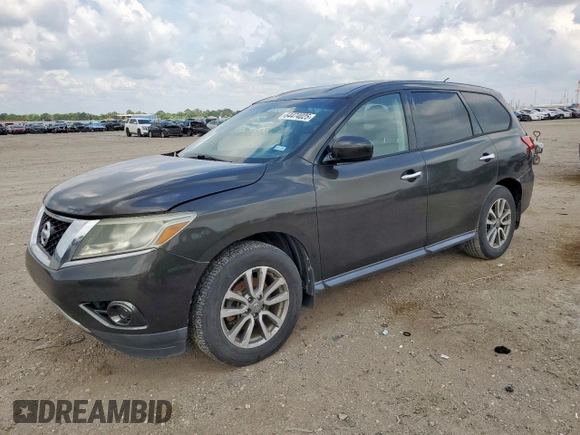 2015 Nissan Pathfinder Platinum with VIN 5N1AR2MM7FC624500, listed as a Copart auction lot 64474025 with 184,691 mi miles and Clean title. Bid and sale history available at DreamBid. Image 1.