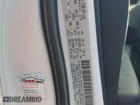 2019 Dodge Durango R/T with VIN 1C4SDHCT1KC645291, listed as a Copart auction lot 43971825 with 44,310 mi miles and Salvage title. Bid and sale history available at DreamBid. Image 15.