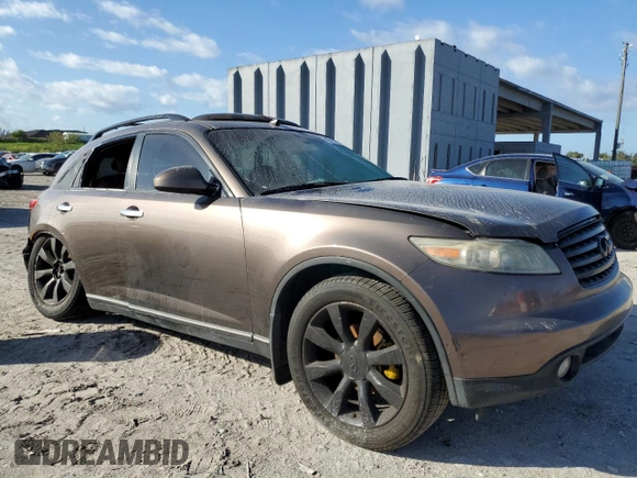2003 Infiniti FX Options with VIN JNRAS08W53X204134, listed as a Copart auction lot 86943224 with 243,242 mi miles and Non Repairable. Bid and sale history available at DreamBid. Image 4.