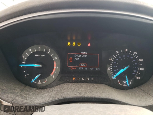 2017 Ford Fusion SE with VIN 3FA6P0H95HR161096, listed as a Copart auction lot 42213185 with 73,111 mi miles and Clean Title. Bid and sale history available at carsss.com. Image 9.