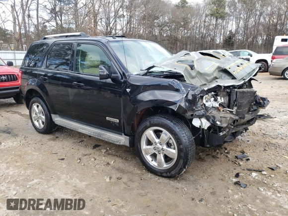 2008 Ford Escape Limited с VIN 1FMCU04198KE83309, выставлен на аукционе Copart как лот 42035635 с пробегом Не указан миль и Списание • Salvage title. История ставок и продаж доступна на DreamBid. Изображение 4.