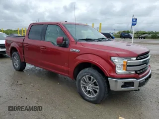2018 Ford F-150 XL with VIN 1FTEW1EP0JKF12413, listed as a Copart auction lot 54710955 with 190,931 mi miles and Clean title. Bid and sale history available at DreamBid. Image 4.