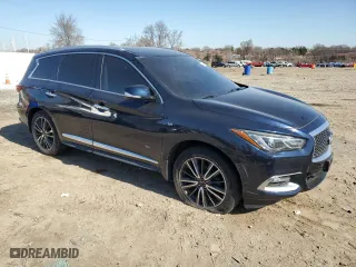 2016 Infiniti QX60 with VIN 5N1AL0MM0GC513570, listed as a Copart auction lot 48865415 with 108,424 mi miles and Salvage Title. Bid and sale history available at carsss.com. Image 4.