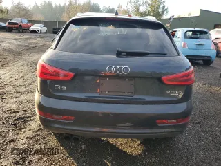 2015 Audi Q3 2.0T Prestige with VIN WA1GFCFS8FR007672, listed as a Copart auction lot 83324044 with 0 mi miles and Salvage Title. Bid and sale history available at carsss.com. Image 6.