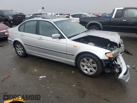 2004 BMW 3 Series 325xi с VIN WBAEU33434PR11668, выставлен на аукционе Copart как лот 45204335 с пробегом 91 211 миль миль и Списание • Salvage title. История ставок и продаж доступна на DreamBid. Изображение 4.