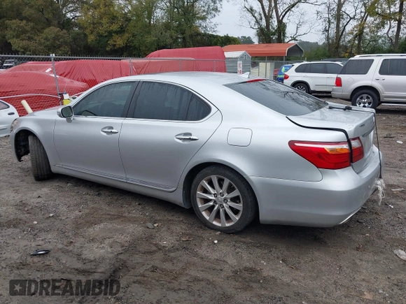 2011 Lexus LS 460 with VIN JTHBL5EF9B5108034, listed as a IAAI auction lot 40823390 with Not provided miles and . Bid and sale history available at DreamBid. Image 13.