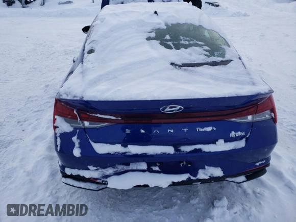 2021 Hyundai Elantra Blue z VIN KMHLM4AJ3MU005316, wystawiony jako Copart lot #46114245 z przebiegiem 89 926 mil mil oraz Szkoda całkowita • Salvage title. Historia ofert i sprzedaży dostępna na DreamBid. Obrazek 6.