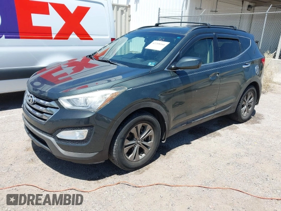 2014 Hyundai Santa Fe with VIN 5XYZUDLB9EG169614, listed as a IAAI auction lot 42208166 with 139,103 mi miles and . Bid and sale history available at DreamBid. Image 17.