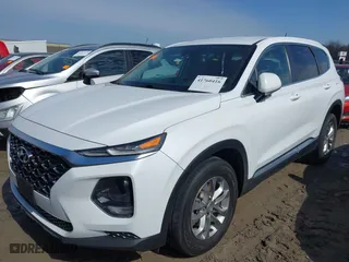 2019 Hyundai Santa Fe SE with VIN 5NMS23AD3KH070603, listed as a IAAI auction lot 41760416 with 62,676 mi miles. Bid and sale history available at carsss.com. Image 17.