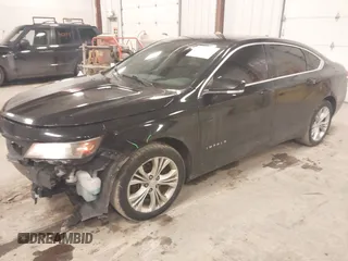 2014 Chevrolet Impala LT with VIN 2G1125S30E9307645, listed as a IAAI auction lot 41691147 with 190,168 mi miles and . Bid and sale history available at DreamBid. Image 2.
