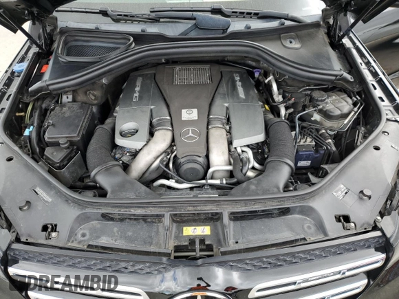 2017 Mercedes-Benz GLS 63 AMG with VIN 4JGDF7FE0HA773161, listed as a Copart auction lot 50959745 with 72,684 mi miles and Salvage Title. Bid and sale history available at DreamBid. Image 12.