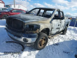 2007 Dodge Ram 2500 SLT with VIN 1D7KS28D47J502011, listed as a IAAI auction lot 41331381 with 1 mi miles. Bid and sale history available at carsss.com. Image 2.